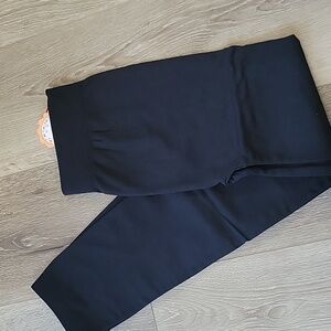 Fleeced Lined Leggings (Black) Non-Athletic